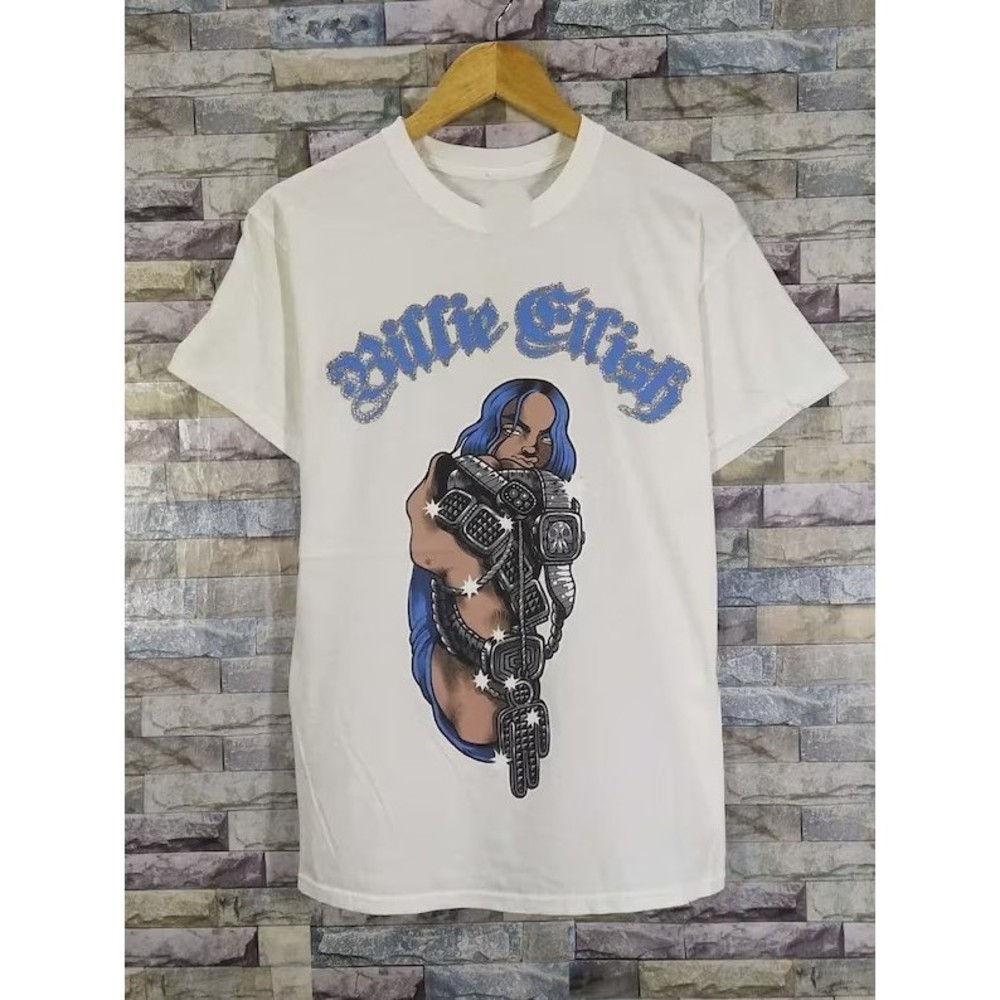 Billie Eilish Tee Vintage T-Shirt Crewneck Size